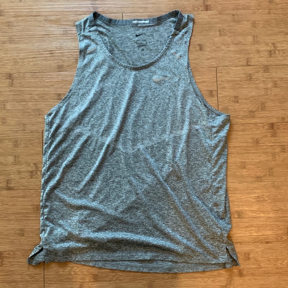 Nike Heather Gray Athletic Tank